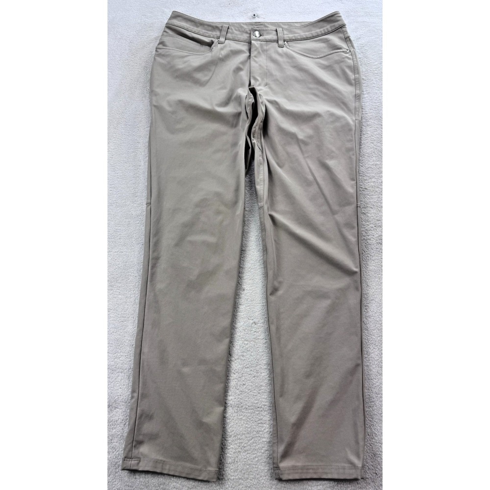 Lululemon Pants Mens 32x30 Beige ABC Classic Warpstreme Chino LM5AQ9S